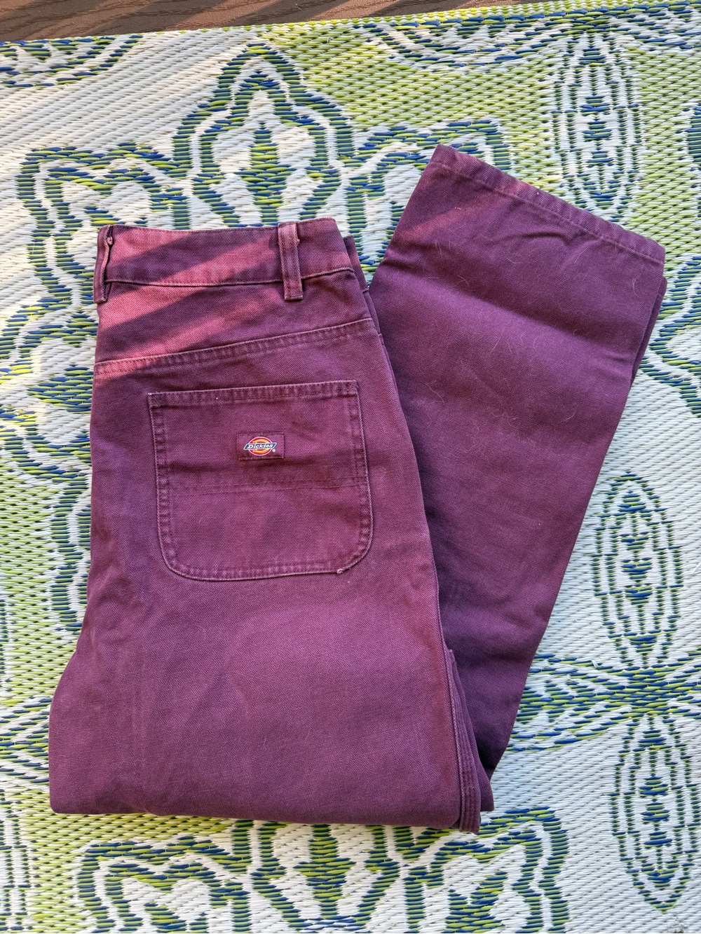 Dickies Women's Plum Straight-Leg Carpenter Pants